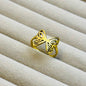 Trendy Butterfly Cutwork Design Gold Ring for Women – Anti Tarnish, Lightweight & Skin-Friendly